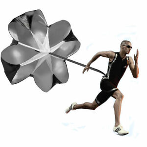 Us 56"inch Speed Training Resistance Parachute Chute Power For Running Sport