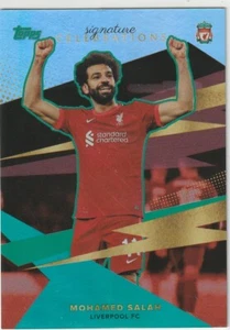 TOPPS LIVERPOOL TEAM SET MOHAMED SALAH 040/150 PARALLEL RARE CARD NEW - Picture 1 of 1