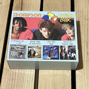 Thompson Twins CD Box Set 8 Disc RARE OOP Deluxe Edition - Foto 1 di 2