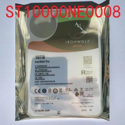 Seagate IronWolf Pro ST10000NE0008 10TB 7200 RPM 256MB Cache SATA 6.0Gb/s 3.5" - Image 1 of 4