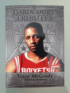 2004-05 Fleer Tradition Hardcourt Tributes Tracy McGrady #8 Houston Rockets NBA - Bild 1 von 2