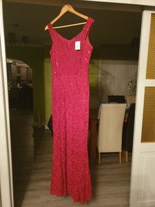 quiz red dress sale
