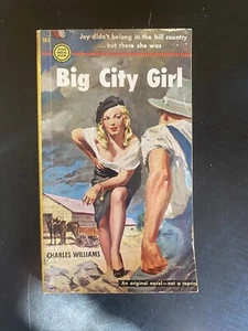 BIG CITY GIRL Charles Williams 2nd P 1951 Gold Medal 163 Barye Phillips - Picture 1 of 8
