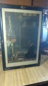 Antique Grenville Manion "Jesus My Lord" Framed Picture,1909,artist signed! - Picture 1 of 16