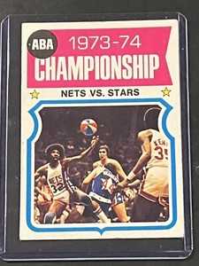 1974-75 Topps - #249 Julius Erving - ABA Championship