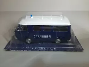 Modellino Statico Fiat 238 Mini Van Carabinieri Auto Colore Blu Scala 1:43 - Foto 1 di 1