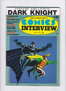 ENTREVISTA DE CÓMICS #31 [1986 EN MUY BUEN ESTADO] ¡PORTADA DE FRANK MILLER! - Imagen 1 de 4