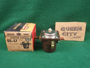 NOS Vulcan starter solenoid/relay SS-57 1961 Plymouth Valiant Lancer Man Trans - Picture 1 of 10