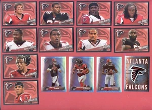 Juego de pegatinas Panini Atlanta Falcons 2011 Matt Ryan Julio Jones Tony Gonzalez - Imagen 1 de 1