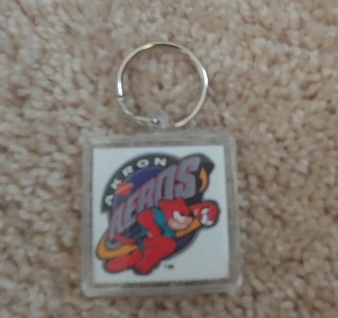 Akron Aeros Baseball Vintage Key Chain Cover
