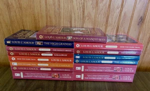 Louis L’Amour Books Lot Of 14 Paperbacks ~ The Sackets +2  ~ Very Good Condition - Picture 1 of 12