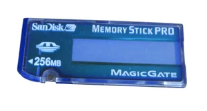 SanDisk Memory Stick Pro Magic Gate 256MB Genuine Camera Memory Card - Picture 1 of 2