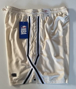NBA Basketball Shorts Mens Large Tan Mesh - Picture 1 of 2