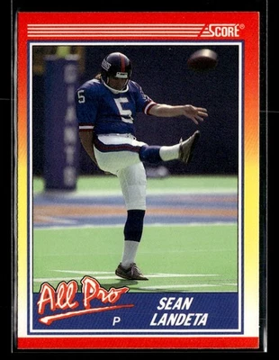 1990 Score Sean Landeta #578 - Image 1 of 2