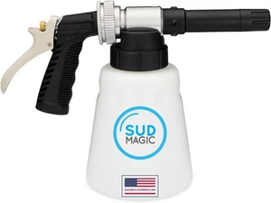 Foam Cannon for Garden Water Hose - Car Wash Foam Gun Soap Foaming Sprayer - Picture 1 of 12