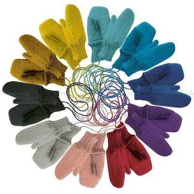 Disana Baby Kinder Walk-Handschuhe Bio Schurwolle kbT Merino Wolle Fäustlinge