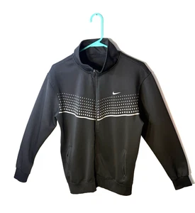 Nike Dry Fit Soccer Club Men Full Zip Training Workout Jacket Black XL - Picture 1 of 16