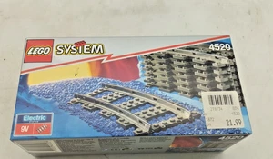 LEGO 4520 Curved Rails MISB NEU SEALED 9V Train 4547 Eisenbahn 9 V Vintage - Picture 1 of 7