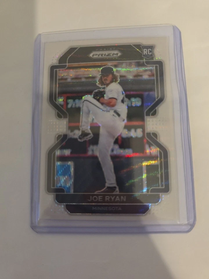 2022 Panini Prizm - Joe Ryan #81 White Wave Prizm (RC) - Image 1 of 1