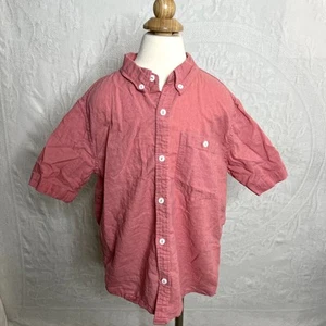 Boy's Pink Button Down Shirt - Picture 1 of 5