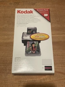 Kodak EasyShare PH-10 Colour Cartridge & Photo Paper Kit 10 Sheets New Sealed - Picture 1 of 5