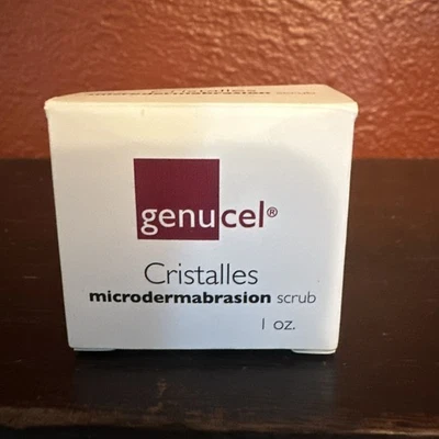 Genucel Chamonix Cristalles Microdermabrasion Scrub 1 oz - New in Box! - Image 1 of 4