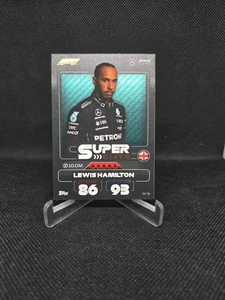 Lewis Hamilton 2022 Topps Turbo Attax " Super Elite " Blue Foil Parallel #EX16 - Bild 1 von 2