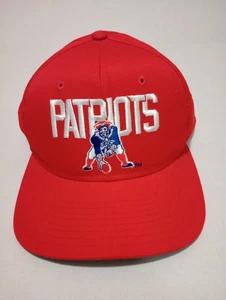 Vintage New England Patriots Snapback Mütze verstellbar 1980er 90er NFL New Era - Bild 1 von 8