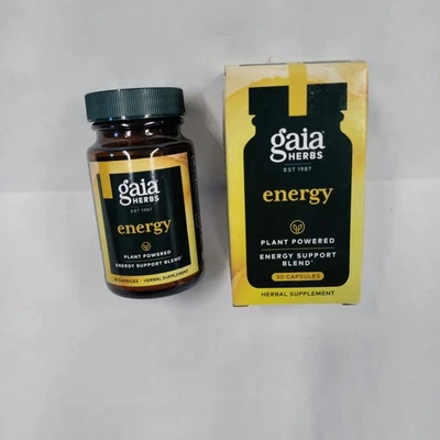 Gaia Herbs Energy 30 unidades suplemento herbal para energía  Foto 1 de 4