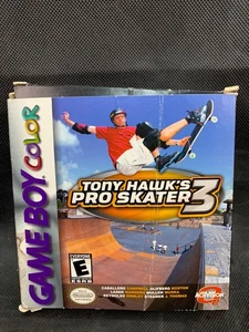 GameBoy Color Tony Hawk’s Pro Skater 2001 3 solo caja - Imagen 1 de 5
