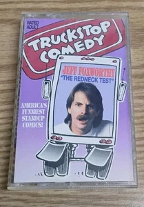 TRUCKSTOP COMEDY-JEFF FOXWORTHY-THE REDNECK TEST CASSETTE TAPE 1990 - Imagen 1 de 6
