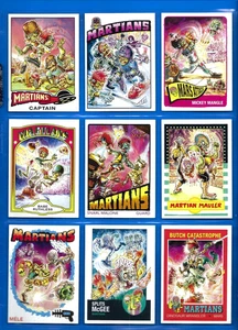 Mars Attacks Occupation SUPERSTARS 9 CARD CHASE SET TOPPS 2015 - Picture 1 of 2