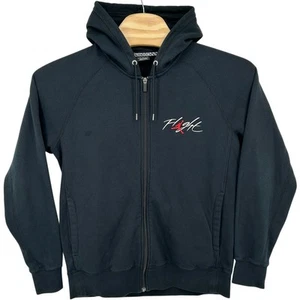 Felpa con cappuccio uomo Nike Air Jordan Flight full zip in pile taglia L 895830-010 - Foto 1 di 9