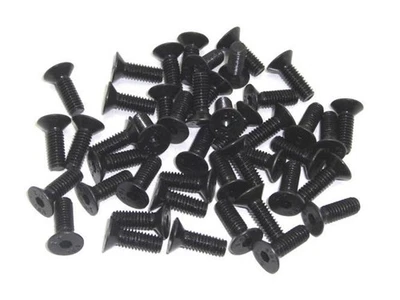 M4x12 DIN7991 Senkkopfschraube Stahl 10,9 schwarz brüniert Gewindeschrauben - Bild 1 von 4