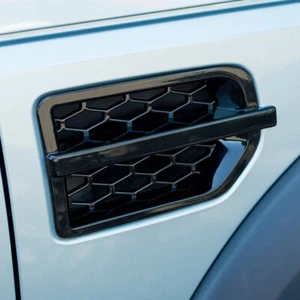 LAND ROVER DISCOVERY 3 ACTUALIZACIÓN BRILLO DE VENTILACIÓN LATERAL NEGRO (DISCOVERY 4 STYLE) DA5689 - Imagen 1 de 1