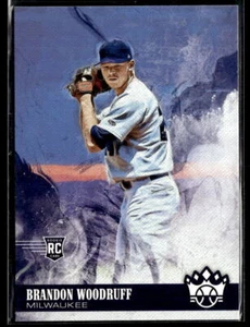 2018 Panini Diamond Kings #94 Brandon Woodruff RC Milwaukee Brewers - Picture 1 of 2