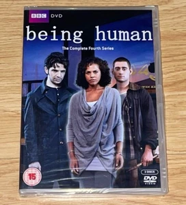 Being Human, The Complete Fourth Series, BBC DVD Boxset, New & Sealed - Picture 1 of 4