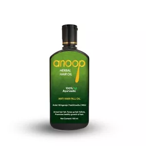 Anoop Herbal Hair Oil-100 ML - Picture 1 of 9