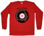 Vinyl 33? Rpm Long Sleeve T-Shirt Club Disco Retro Music Phonograph Dj Mc