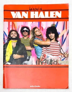 Van Halen 1984 Metal Mania Photo Book - Vintage Collector - Complete with Poster - Picture 1 of 2