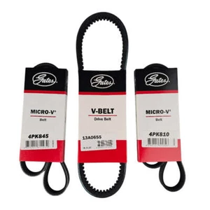 Drive and Fan Belt Kit for Kia Rio JB G4ED 1.6L G4EE 1.4L 2005-2011 - Picture 1 of 1