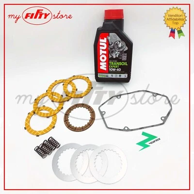 Embrague SUPER RACING + MOTUL 10W40 + Junta Malaguti Fifty HF 1983 CO47 - Imagen 1 de 4