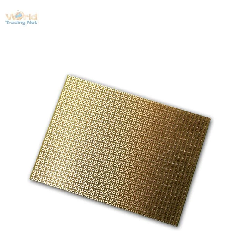 Platine 75x100 Mm Lochrasterplatine Kupfer ideal F LED