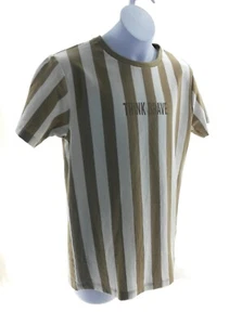 Cactus Boys Crew Neck Boys Casual Brown & White T-Shirt Pullover Size 9/10 - Picture 1 of 4