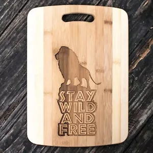 Stay Wild and Free - Leone - Tagliere - Foto 1 di 3