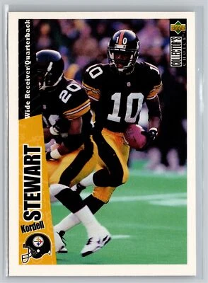1996 Collector's Choice #161 Kordell Stewart - Image 1 of 2