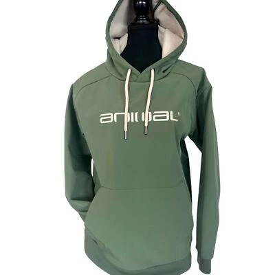 Sudadera con capucha resistente al agua rosa salvia/salvia ANIMAL para mujer con forro polar - 8 Foto 1 de 4