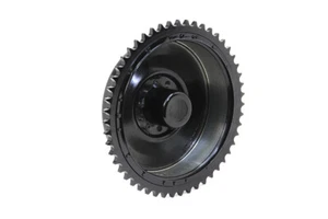 37-57 Knucklehead Panhead REAR BRAKE DRUM 41400-37 Black or Chrome - Bild 1 von 6