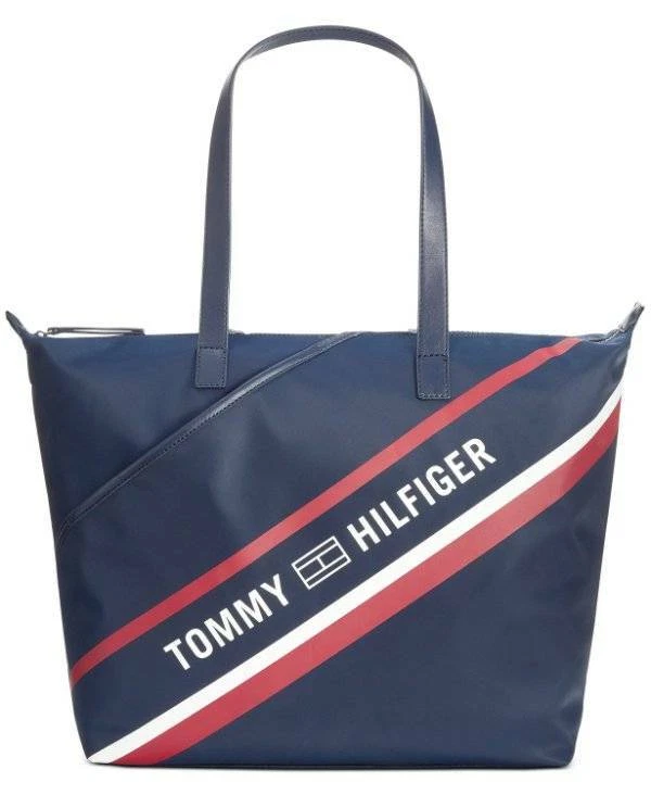 BOLSO DE HOMBRO TOMMY HILFIGER SKYLAR NUEVO CON ETIQUETAS BOLSO DE NAILON Foto 1 de 4