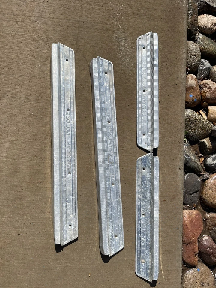1970-88 AMC Hornet Eagle Concord 4 Door Wagon Door Scuff Plate Set  - Image 1 of 1